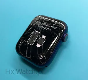 wymiana-szybki_apple-watch_fixiwatch_before zbita szybka w apple watch 6