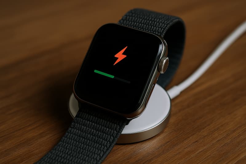apple watch nie ładuje