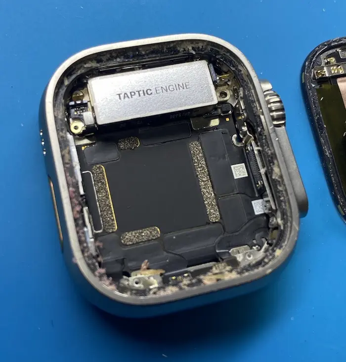 zalany apple watch ultra