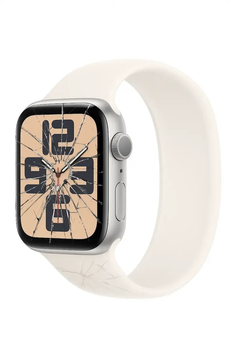 Uszkodzona szybka Apple Watch SE