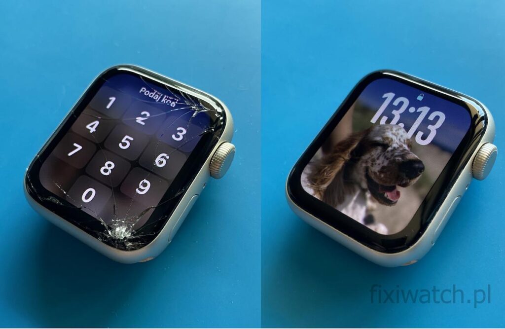 zbita szybka w apple watch se2
